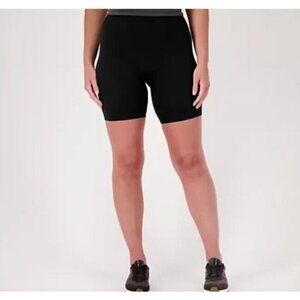 Breezies Seamless Short Black Size 1X